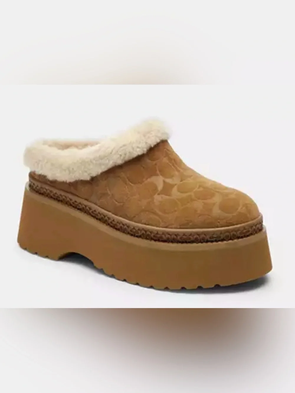 Coach Outlet Cecelia Clog In Signature Suede